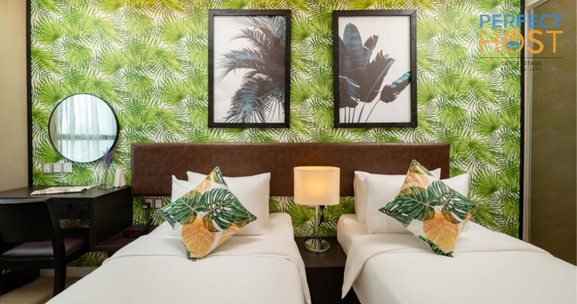 Centrestage Petaling Jaya By Perfect Host Hotell Exteriör bild Deluxe Room