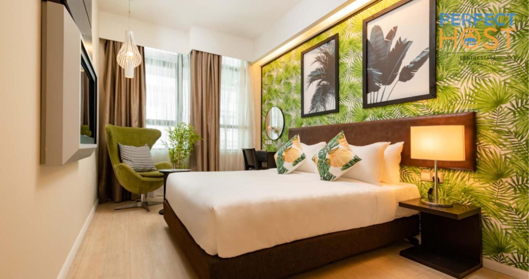 Centrestage Petaling Jaya By Perfect Host Hotell Exteriör bild Deluxe Room